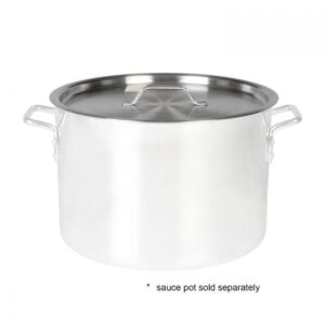 TrueCraftware- 40 Quart Aluminum Sauce Pot Lid 18-3/4" Diameter x 5/8" Thickness– Cooking Sauce Pot Lid Multipurpose Sauce pot Cover Simmering Pot Lid Cookware for Home Kitchen or Restaurant