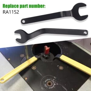 MWEDP RA1152 Offset Wrenches Compatible with Bosch 1613, 1619EVS, 1613EVS for Router Bit-Changing Router -16mm & 24mm