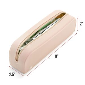 Mr. Pen- Silicone Pencil Case, Malibu Dune Color Pencil Pouch, Pencil Case Small, Pencil Pouch Aesthetic, Silicone Pencil Pouch, Pencil Case Aesthetic, Pencil Bag, Pencil Pouch for Women, Makeup Pouch