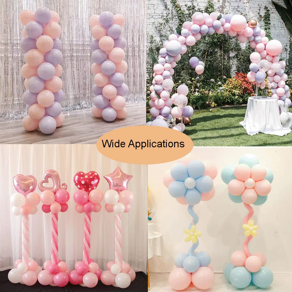 Ragyzity Water Fillable Base for The Balloon Column, 2 Pieces Balloon Arch Stands Base Heavy Weight Water Bag, Fillable Base for Balloons for Wedding Graduation Party Ceremony (2pcs)