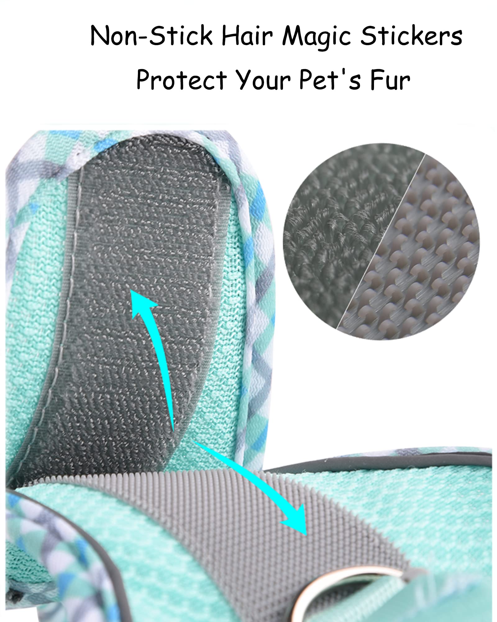 Petank Dog Harness for Small Medium Dogs No Pull, Puppy Harness and Leash Set, Easy Walk Dog Harness for Walking, Running, Training, Small Dog Harness, Medium Dog Harness (Green, S)