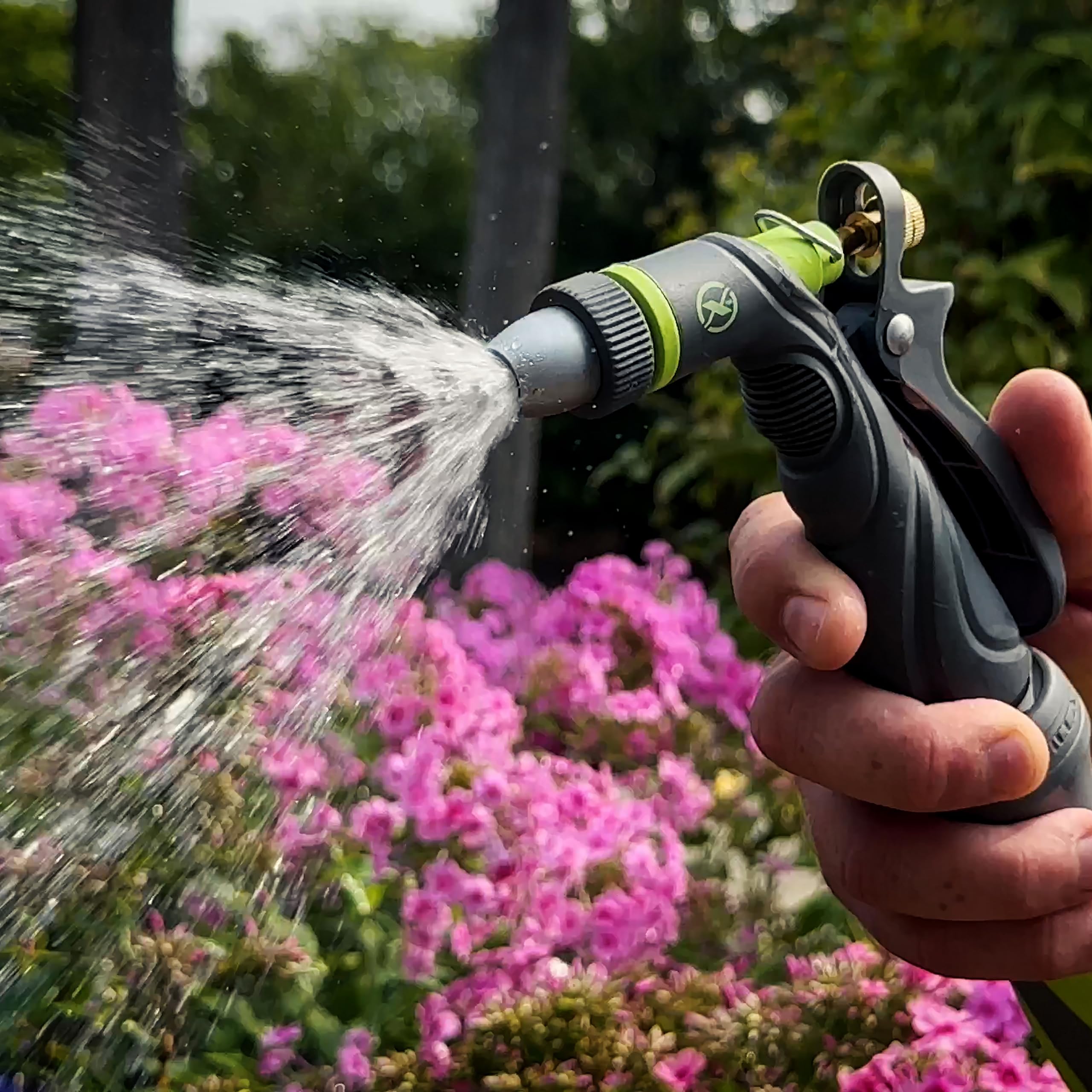 Flexzilla Metal Adjustable Pistol Grip Garden Hose Nozzle