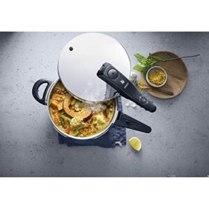 WMF Perfect – Set with Quick Cooker Diameter 22 cm Diameter of 6 Litres and Half + Body 3 Litres Cromargan Stainless Steel for Induction