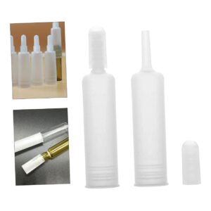 BIUDECO 25Pcs Plastic Bottles with Droppers and Lids for Cosmetic Serum and Essential Oil Versatile Containers for Oil Dispenser and Sample Vials