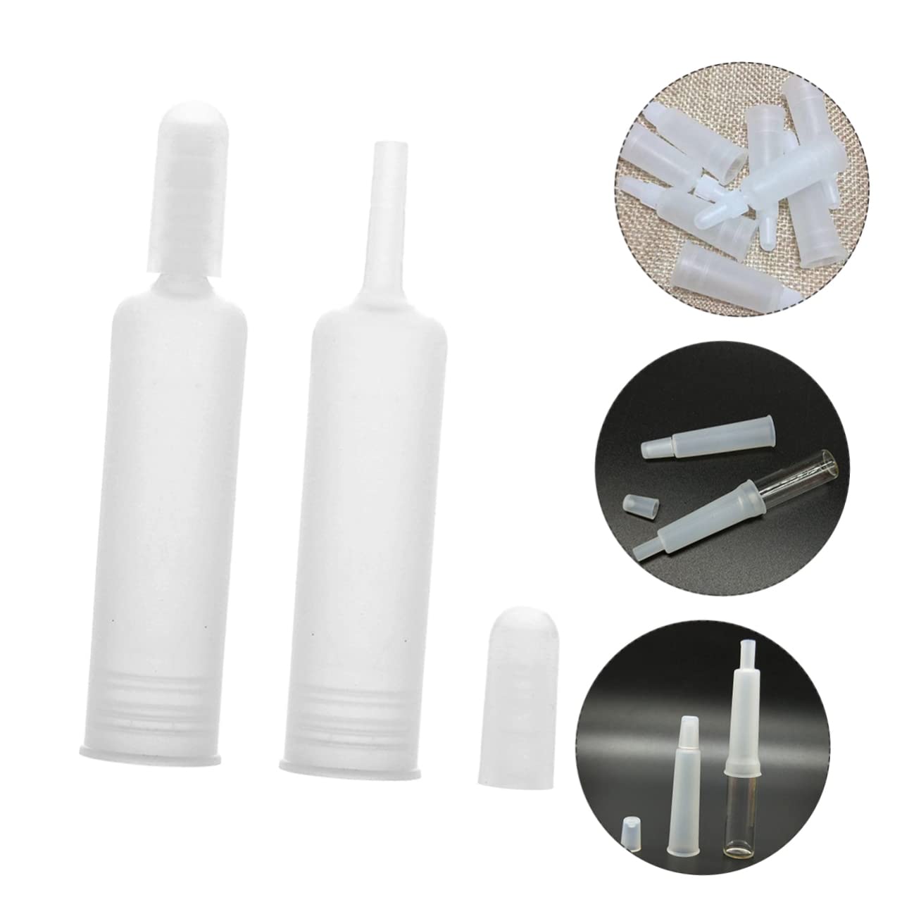 BIUDECO 25Pcs Plastic Bottles with Droppers and Lids for Cosmetic Serum and Essential Oil Versatile Containers for Oil Dispenser and Sample Vials