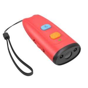 naitmsad ultrasonic anti barking deterrent, dual sensor dog barking control devices with led flashlight, handheld and safe dog whistle to stop barking, rechargeable pet training & behavior aids- red.