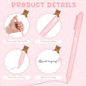 Ctosree 250 Pcs Baby Shower Favors Includes Baby Shower Ballpoint Pens Angel Keychains Organza Bags Thank You Cards for Guest Gifts Baby Shower Gender Reveal Party (Pink,It's a Girl)