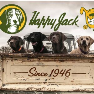 Happy Jack Mange Medicine & Mange Treatment for Dogs & Horses - Brings Soothing Itch Relief to Severe Mange, 8oz