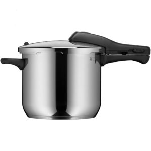 WMF Perfect Rapid Cooker Diameter 22 cm Diameter 6 Litres and a Half with Flame Protection, Cromargan Stainless Steel Suitable for Induction