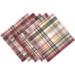 ​quera 50 pack fall paper napkins harvest plaid autumn cocktail napkins thanksgiving party supplies disposable bar napkins for thanksgiving party, engagement, baby shower, celebration party.