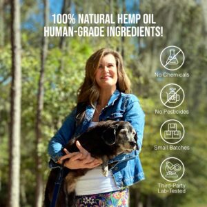 Hemp Dog Health - HEAL - Hemp Oil for Dogs - for Dog Seizure Relief, Autoimmune Conditions, & Cushing's - Add Dog Hemp Oil to Dog's Gums or Directly to Food - 100% Natural Ingredients