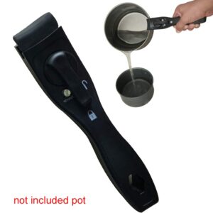 Removable Pot Handle, Detachable Handle Pots and Pans, Handle Pot Clip Different Removable Handle Cookware Detachable Pot Handle Suitable for Home, Cooking Pot Accessories(1 PC)