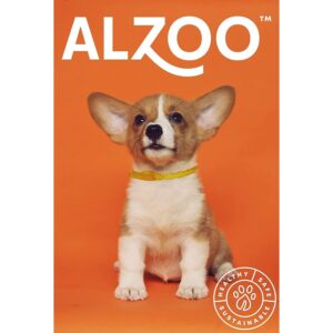 ALZOO Flea & Tick Dog Collar, Helps Repel Fleas, Ticks & Mosquitoes, 100% Plant-Based Active Ingredients, Phthalates and PVC Free, Up to 4 Months Protection, Medium-Sized Dogs: 16-40 lbs, Pack of 2