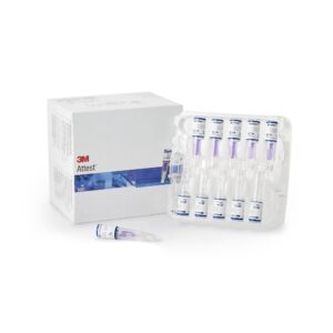 3M Attest Rapid Readout Sterilization Biological Indicator Vial, 3M 1491, 50 Count