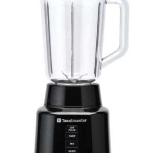 Toastmaster 350 Watt Blender with 48 oz BPA-Free Jar, Black, TM-600BL