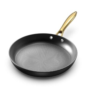 imarku cast iron skillets, 12 inch cast iron pan, professional non stick frying pans long lasting nonstick frying pan nonstick pan stay cool handle easy clean unique christmas gift for men and women