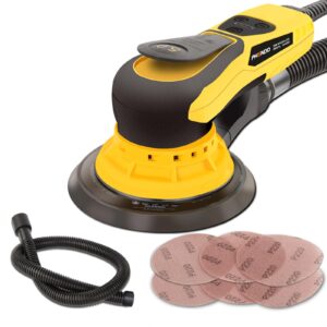 phendo electric random orbital sander brushless 350w 3a multi-function variable speed corded orbital sanders machine for woodworking, car, drywall sanding, polishing…