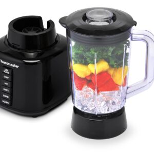 Toastmaster 350 Watt Blender with 48 oz BPA-Free Jar, Black, TM-600BL