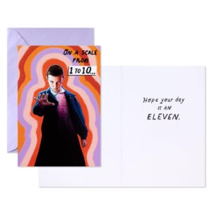 Hallmark Stranger Things Cards (6 Cards with Envelopes) for Birthdays, Just Because and More