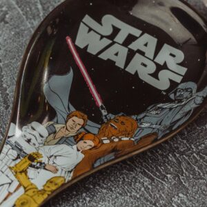 Star Wars Original Trilogy Characters Ceramic Spoon Rest Holder | Kitchen Organizer For Utensils To Keep Countertop Clean