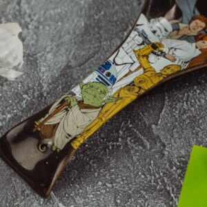 Star Wars Original Trilogy Characters Ceramic Spoon Rest Holder | Kitchen Organizer For Utensils To Keep Countertop Clean