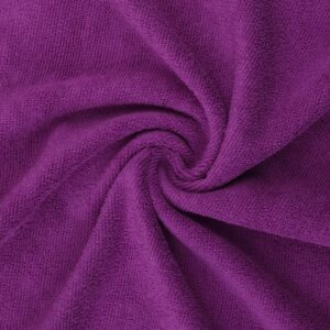 Mook Fabrics Micro Fiber Solid, Purple Cut by The Yard