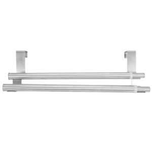 Stainless Steel Retractable Over Towel Rack Bath Towel Rack Bedroom Towel Shelf (40cm Retractable Double Pole)