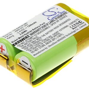 AMITH Battery Replacement for Eppendorf Part NO: 4860 501.002-03, 4860 501.002-05, 4860501.002-05, 4860501.002-06, 4860, Research Pro, Research Pro Electronic Pipett