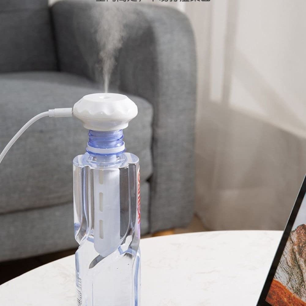 Andy's Orchids Portable Mini Humidifiers, USB Home Air Diffuser, Anion Mist Maker Car Purifier, Ultrasound LED Lamp Humidifier With Adjustable Length