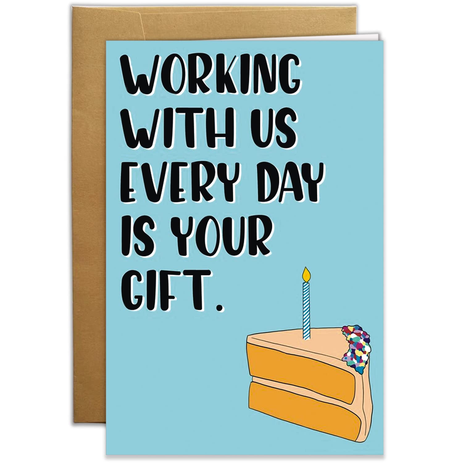 Work Bestie Card Work Friend Birthday Card Coworker Birthday Card Colleague Birthday Card Boss Birthday Card Coworker Gift Leaving