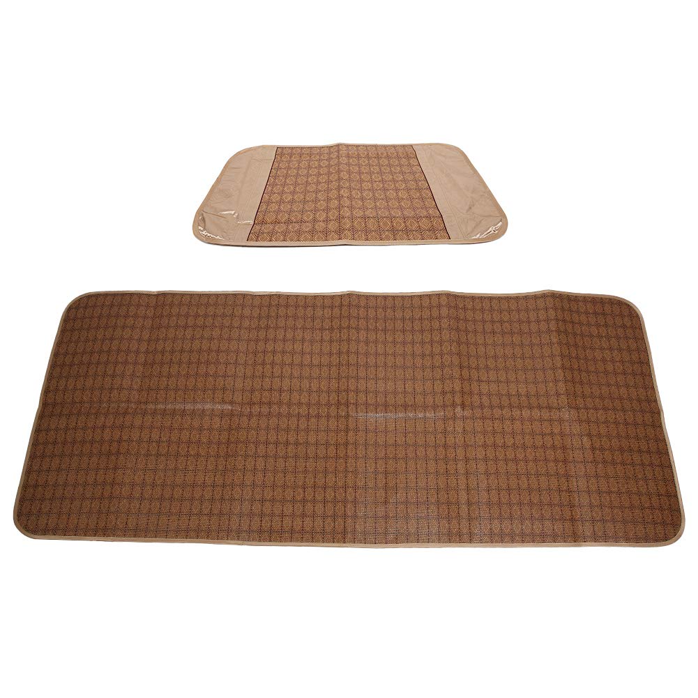 Yosoo Summer Sleeping Mat, Foldable Polyester Cooling Bed Cusion, Cool, Smooth, not Stick Skin, Good Air Permeability