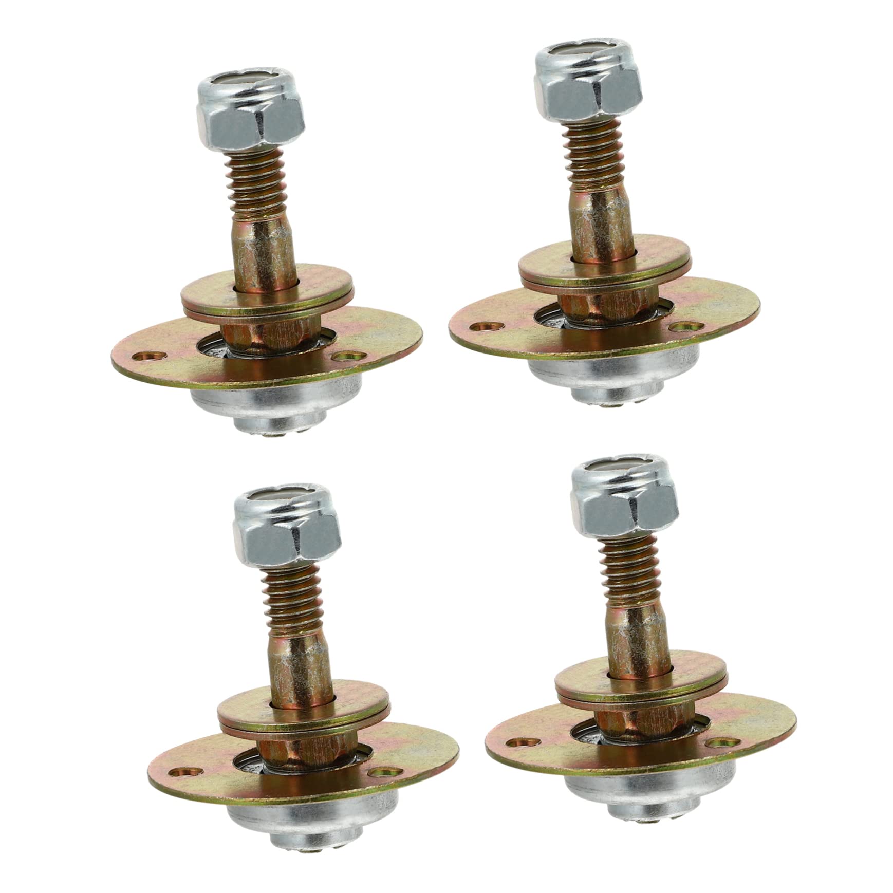 4pcs Rocking Chair Bearing Gaming Chair Bolts Office Chair Bolts Rocking Chair Screws Glider Rocker Parts Carassosories Rocking Chair Part Component Iron Tables and Chairs