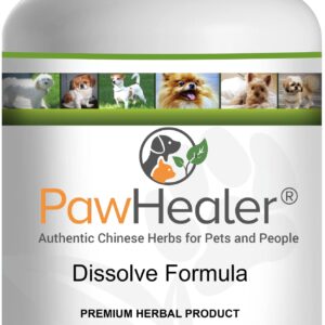 PawHealer® Dissolve Herbal Formula - 200 Capsules - Remedy for Fatty Lumps & Bumps in Dogs & Pets …