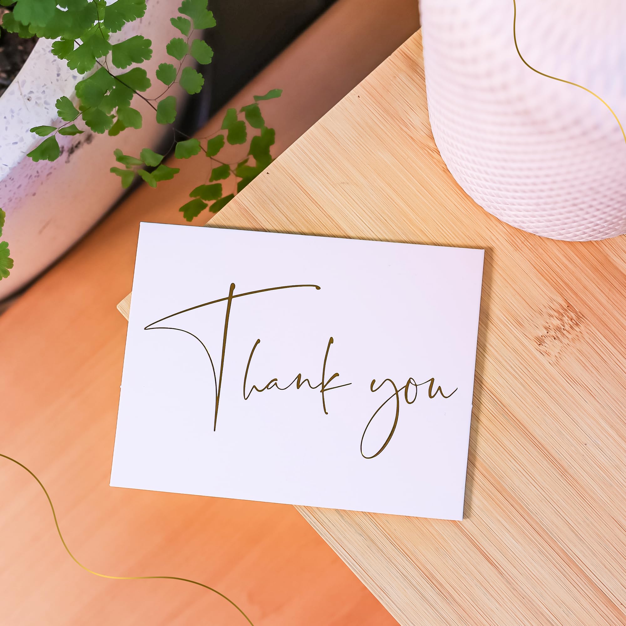 GardenCity Thank You Cards - 30 Pack (White)