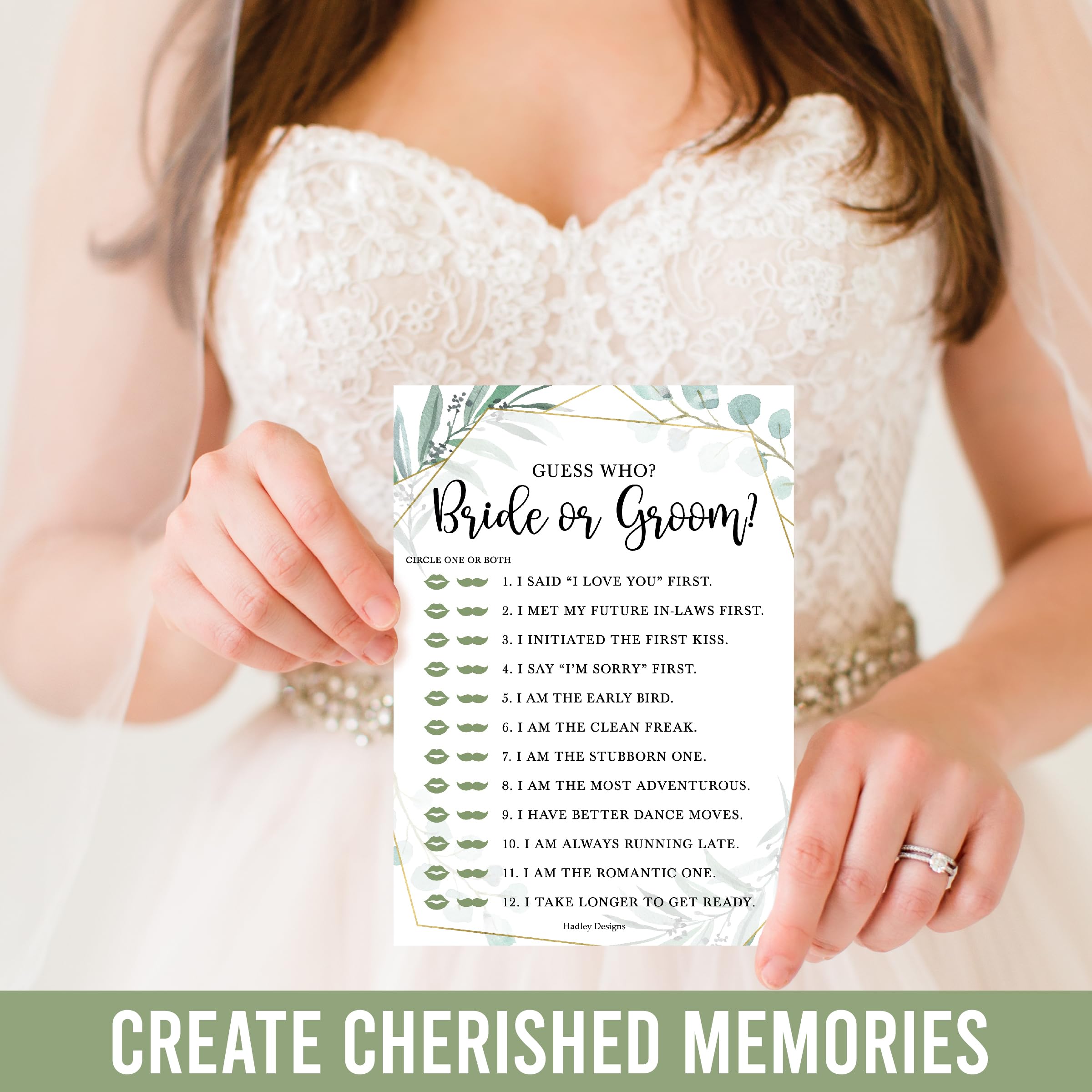 40 Greenery Funny Bridal Shower Games 20 Guests - Wedding Games For Bridal Shower Games For Guests, Couples Wedding Shower Games For Couples, Guess The Dress Bridal Shower Game, Bridal Party Games