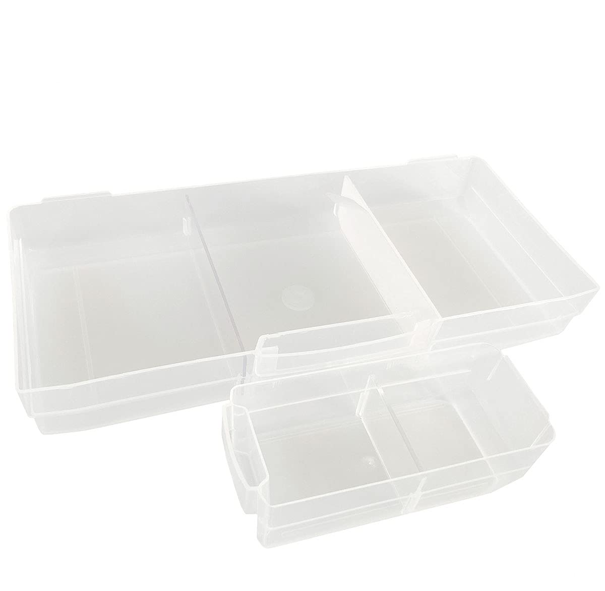 AUTUMN Dividers for Cabinet, Designed to fit StoreHouse Plastic 40 Bin Organizer, 40 small thin and 2 large dividers