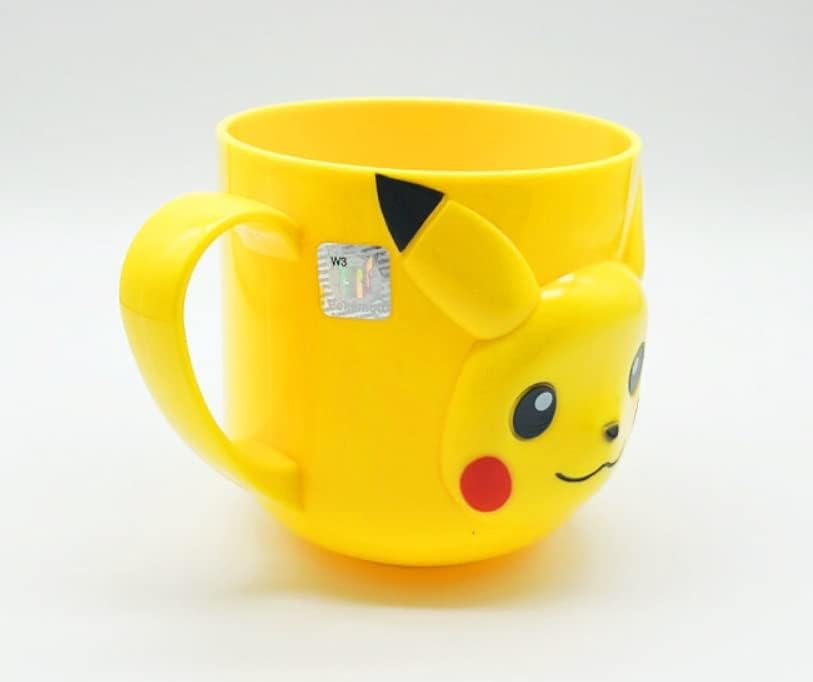 Pikachu 3D Mug, Plastic Cup with Handle, 280ml