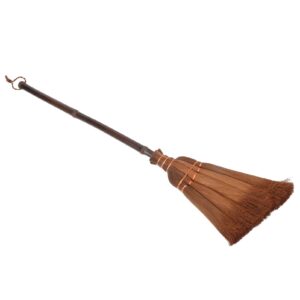 cabilock brooms asian straw broom thai small natural whisk broom flower grass broom kid sweeping cleaning broom for kitchen office garage lobby sweeper kids play outdoor broom