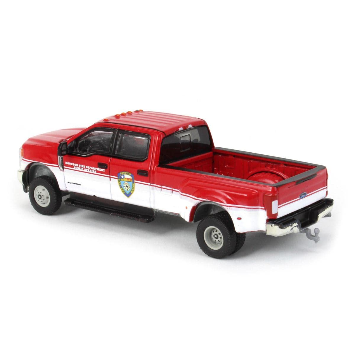 Truck 1/64 2019 Ford F-350 Dually Pickup Houston Fire Department Dually Drivers Series 11 46110-D