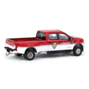 Truck 1/64 2019 Ford F-350 Dually Pickup Houston Fire Department Dually Drivers Series 11 46110-D