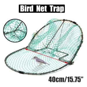 Catching Bird Net Control Humane Live Trap Mesh for Sparrows Pigeons Quail and Birds (30cm)