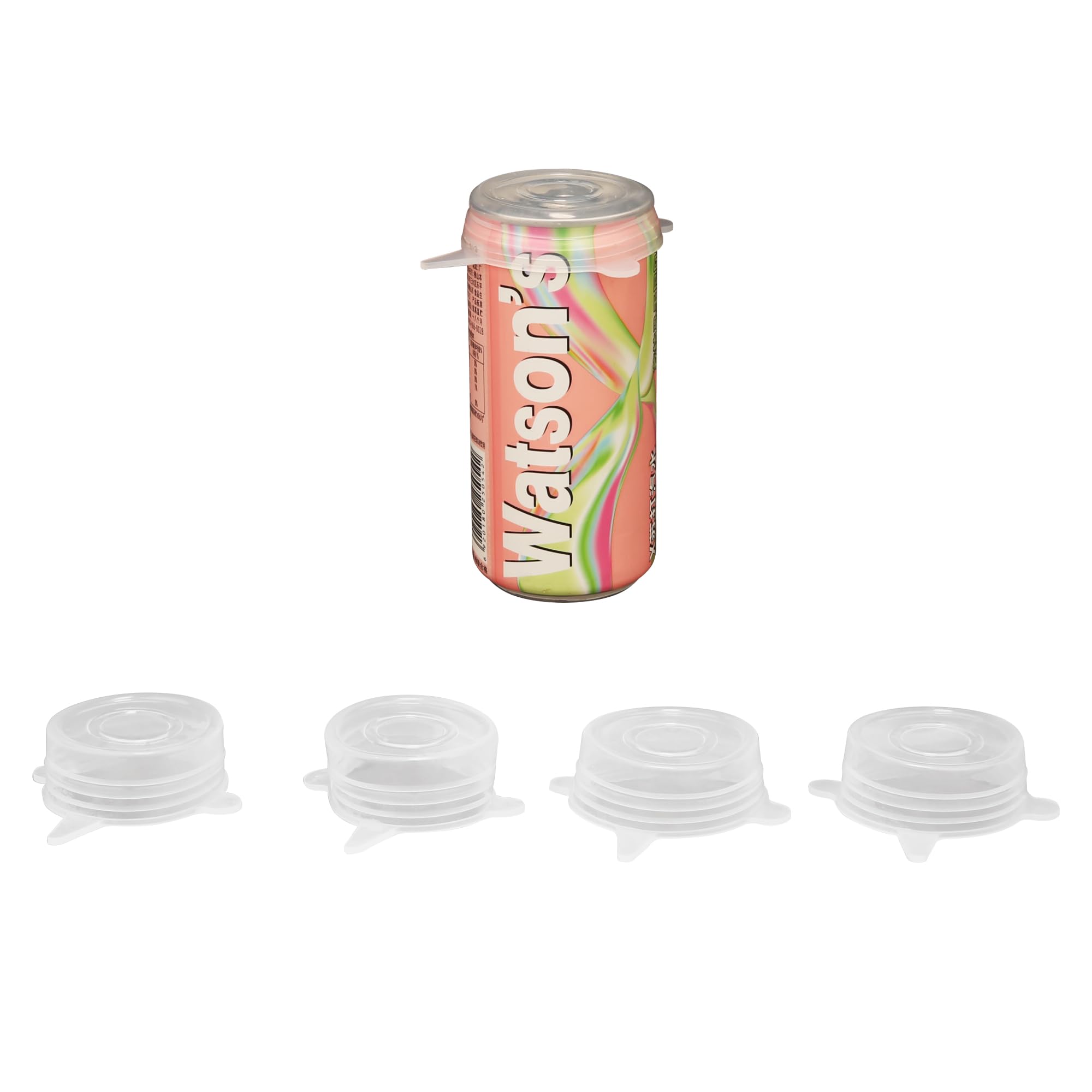 Extra Small Silicone Stretch Lids 2 Inch 5 pack Same Size Reusable Silicone Jar Cover to Fit 2 Inch to 2.4 Inch Cans Cups Bottles