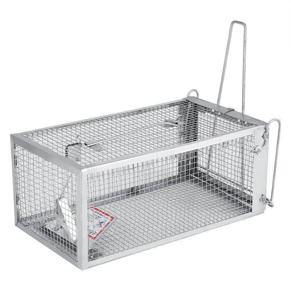 THE PERFECT PART USA Mouse Trap Rat Trap Rodent Trap Live Catch Cage, Easy to Set Up and Reuse