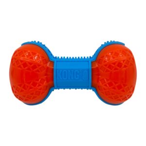 kong chichewy zippz bone with grooves for treats and dental health