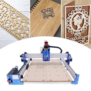 CNC Router Machine, CNC Machine Kit Pro Milling Machine, Mini DIY CNC Router Kit, Engraving Machine, for Wood Metal Acrylic MDF Carving Arts Crafts DIY Design