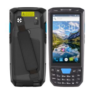 android 9.0 pda handheld pos terminal honey-well 1d/2d/qr barcode scanner data collector inventory machine 4g wifi bt mobile computer with 4.5 inch touchscreen 8mp camera gps for warehouse inventory