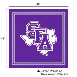 College Flags & Banners Co. Stephen F. Austin Lumberjacks Logo Tablecloth or Table Overlay