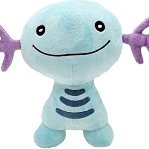 OMG ALL STORE Axolotl Plush Salamander Toy Fun and Soft Plush Stuffed Toy for Game Fans Gift Soft Stuffed Pillow Doll for Kids and Adults (8 Inch) (Blue)