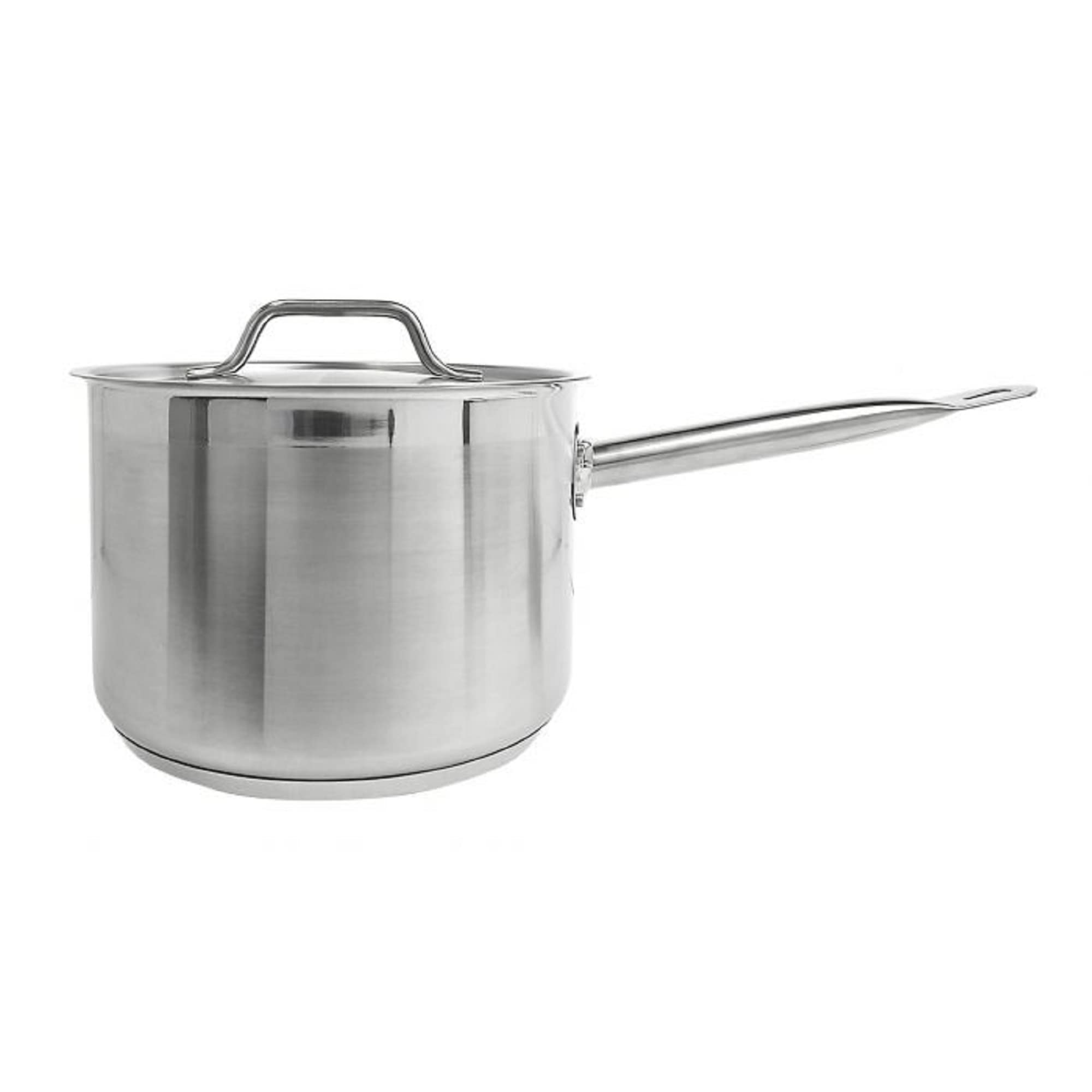 TrueCraftware- 4-1/2 Quart Stainless Steel SaucePan with Lid - Multipurpose Sauce Pan Cookware Set Use for Home Kitchen or Restaurant Cooking Sauce Pan Oven Safe Pot and Pan Induction Ready & NSF