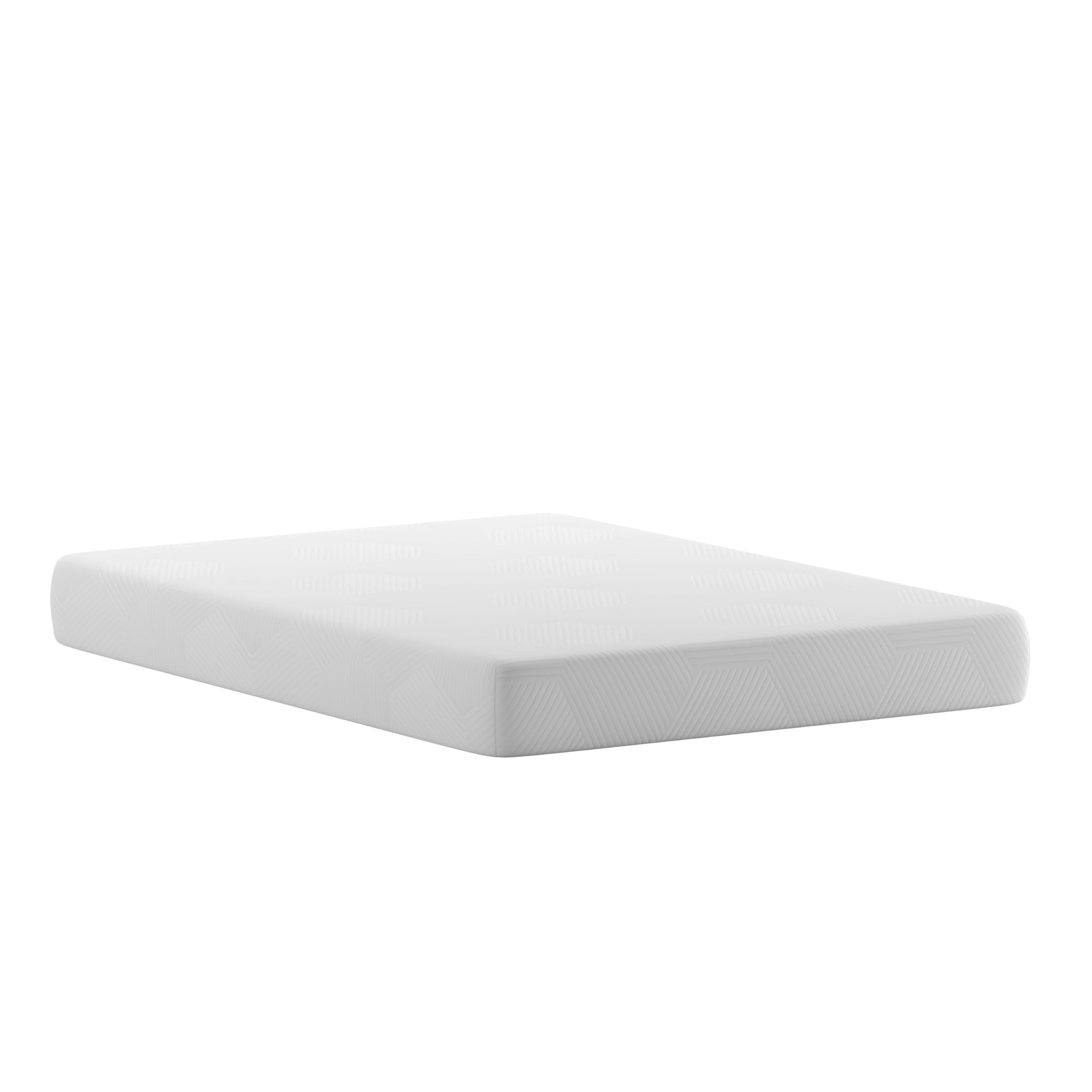 EMMA + OLIVER Camellia Twin Mattress in a Box - 8" Memory Foam - 6" Poly Base with Green Tea Cooling Gel - 2" Charcoal Infused Gel Memory Foam - Mattress in a Box